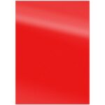 ΧΑΡΤΙ ΚΟΚΚΙΝΟ ΓΥΑΛΙΣΤΕΡΟ ΜΕΤΑΛΙΖΕ 50x70cm 250GR LUNA