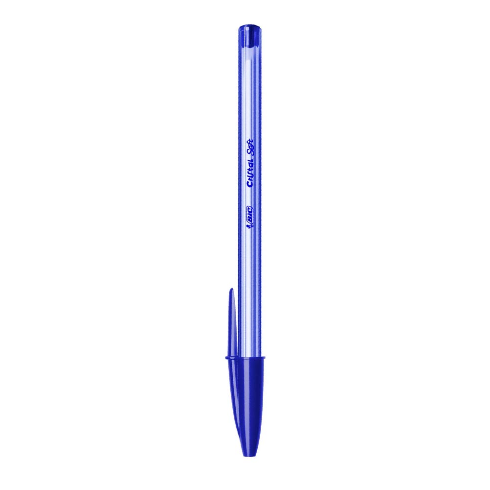 stylo-diarkeias-cristal-soft-ble-1-2mm-bic_0002_Layer 1 ΣΤΥΛΟ ΔΙΑΡΚΕΙΑΣ CRISTAL SOFT ΜΠΛΕ 1.2mm BIC - Image 1