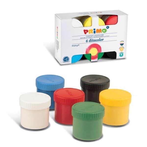 ΔΑΧΤΥΛΟΜΠΟΓΙΕΣ 6 ΧΡΩΜΑΤΩΝ ΜΕΣΑΙΕΣ 50ΓΡ PRIMO