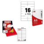 ΕΤΙΚΕΤΕΣ ΕΚΤΥΠΩΤΩΝ ΑΥΤΟΚΟΛΛΗΤΕΣ Α4 105mm×37mm