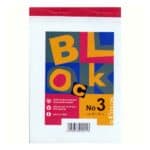 ΜΠΛΟΚ ΠΕΡΦΟΡΕ ΛΕΥΚΟ ΚΟΛΛΗΤΟ 9.5X14CM No3 NTELON