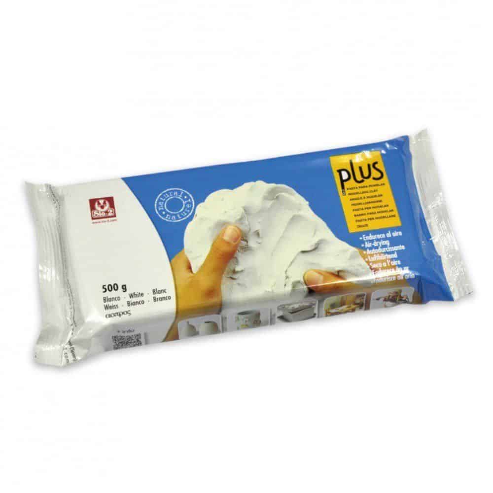 5490169-pilos-plus-leyko-500ml ΠΗΛΟΣ ΚΑΛΛΙΤΕΧΝΙΑΣ ΛΕΥΚΟΣ 500GR ΑΥΤΟΞΗΡΟΥΜΕΝΟΣ PLUS - Image 1