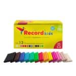 ΠΛΑΣΤΕΛΙΝΗ ΜΗ ΤΟΞΙΚΗ 13 ΧΡΩΜΑΤΑ 720GR RECORD KIDS