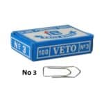 ΣΥΝΔΕΤΗΡΕΣ ΜΕΤΑΛΛΙΚΟΙ 100ΤΜΧ 30MM Νo3 VETO