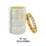 ΣΕΛΟΤΕΙΠ ΔΙΑΦΑΝΟ 15mmx66m LOGO