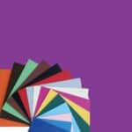 ΧΑΡΤΙ ΚΑΝΣΟΝ ΓΚΟΦΡΕ ΜΩΒ 50X70CM 220GR FAVINI