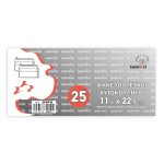 ΦΑΚΕΛΟΣ ΑΛΛΗΛΟΓΡΑΦΙΑΣ ΚΑΡΡΕ ΛΕΥΚΟ ΑΥΤΟΚΟΛΛΗΤΟΣ 11,5x23 ΕΚ. ΠΑΚΕΤΟ 25 ΤΕΜΑΧΙΑ TYPOTRUST