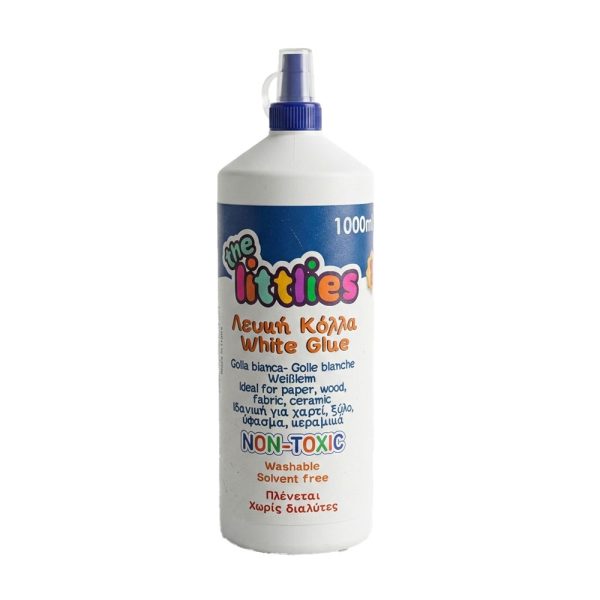 ΛΕΥΚΗ ΚΟΛΛΑ ΡΕΥΣΤΗ 250ML WASHABLE NON-TOXIC THE LITTLIES