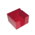 ΚΥΒΟΣ ΑΔΕΙΟΣ ΓΙΑ ΧΑΡΤΑΚΙΑ ΚΟΚΚΙΝΟΣ DESCRIBO