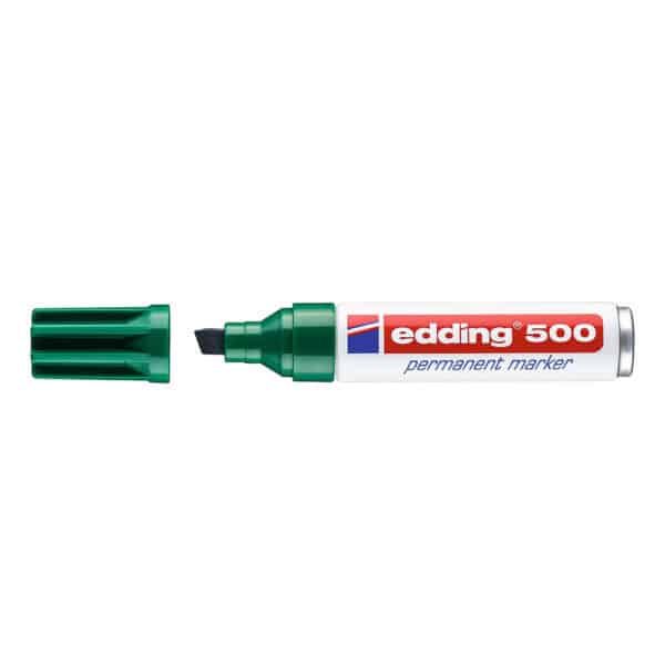 ΜΑΡΚΑΔΟΡΟΣ ΑΝΕΞΙΤΗΛΟΣ 2-7mm ΠΡΑΣΙΝΟ 500 EDDING