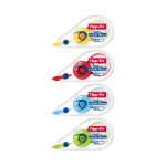 ΔΙΟΡΘΩΤΙΚΗ ΤΑΙΝΙΑ MINI POCKET MOUSE FASHION 5mm x 6m ΔΙΑΦΟΡΑ ΧΡΩΜΑΤΑ TIPP-EX
