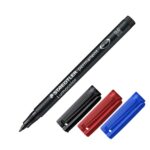 ΜΑΡΚΑΔΟΡΟΣ ΑΝΕΞΙΤΗΛΟΣ LUMOCOLOR M 1.0mm ΜΠΛΕ STAEDTLER