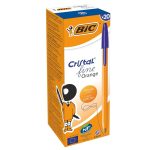 ΣΤΥΛΟ ΔΙΑΡΚΕΙΑΣ ORANGE FINE ΜΠΛΕ 0.8mm ΛΕΠΤΗ ΜΥΤΗ BIC - Image 3