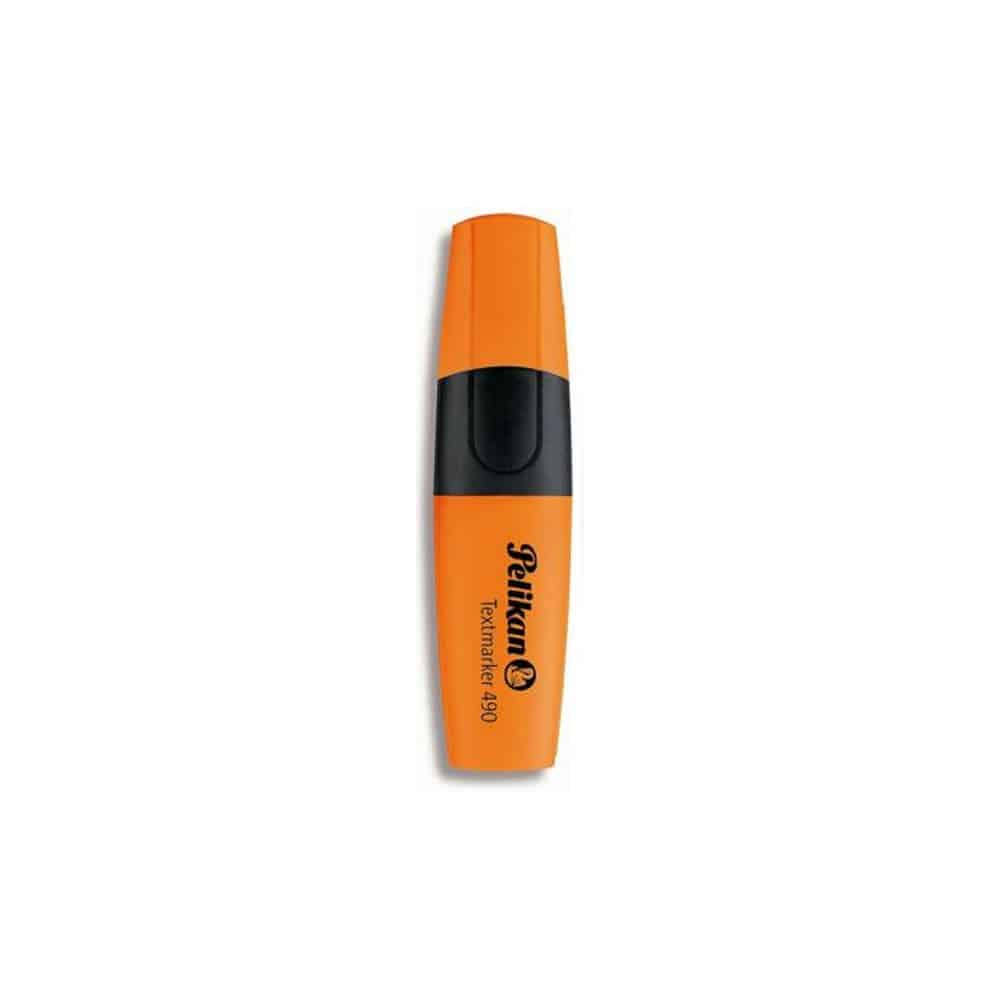 3869465-markadoros-ypogrammishs-490-portokali-pelikan ΜΑΡΚΑΔΟΡΟΣ ΥΠΟΓΡΑΜΜΙΣΗΣ TEXTMARKER 490 1mm-5mm ΠΟΡΤΟΚΑΛΙ PELIKAN - Image 1
