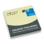 ΧΑΡΤΑΚΙΑ ΣΗΜΕΙΩΣΕΩΝ ΚΙΤΡΙΝΑ ΑΥΤΟΚΟΛΛΗΤΑ 75mmx75mm 100Φ INFO NOTES