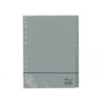 ΔΙΑΧΩΡΙΣΤΙΚΑ ΠΛΑΣΤΙΚΑ ΓΚΡΙ ΑΛΦΑΒΗΤΙΚΑ Α-Ω 6516/10 DURABLE