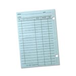 ΚΑΡΤΕΛΕΣ ΛΟΓΙΣΤΙΚΕΣ ΠΕΛΑΤΩΝ 8,5Χ12 50ΤΜΧ No 1 VIVIAN PLAST