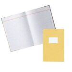 ΦΥΛΛΑΔΑ ΡΙΓΕ 50ΦΥΛΛΩΝ ΜΑΛΑΚΟ ΕΞΩΦΥΛΛΟ Β 25x35cm NTELON