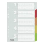 ΔΙΑΧΩΡΙΣΤΙΚΑ ΧΑΡΤΙΝΑ ΧΡΩΜΑΤΙΣΤΑ OFFICE PRODUCTS