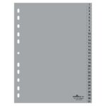 ΔΙΑΧΩΡΙΣΤΙΚΑ ΠΛΑΣΤΙΚΑ ΓΚΡΙ ΑΡΙΘΜΗΜΕΝΑ 1-31 6523 DURABLE