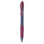 ΣΤΥΛΟ GEL INK ROLLERBALL ΜΕ ΜΑΛΑΚΗ ΛΑΒΗ G-2 0.7 ΚΟΚΚΙΝΟ ΣΚΟΥΡΟ DARK RED PILOT