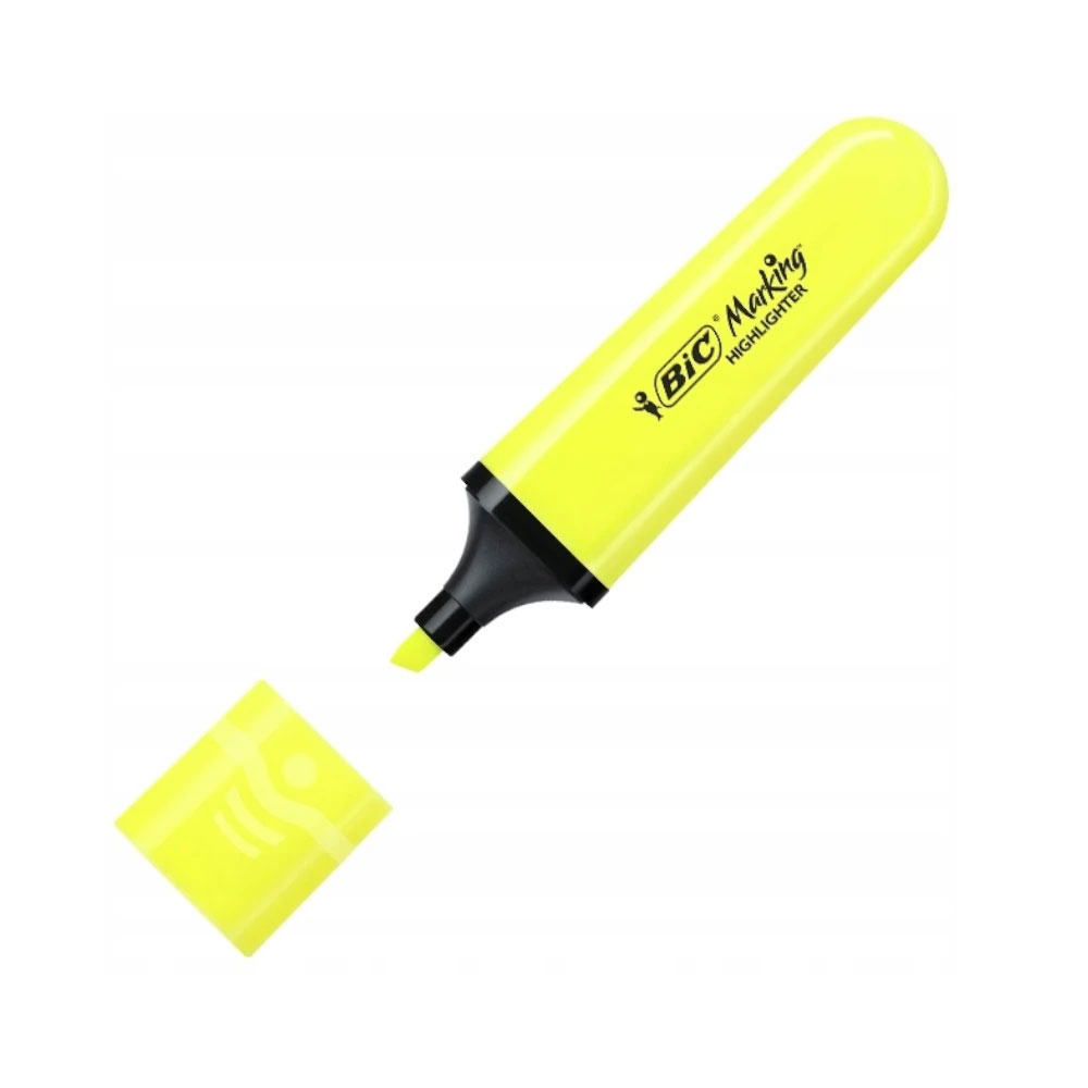 markadoros-ypogrammisis-marking-highlighter-kitrino-bic ΜΑΡΚΑΔΟΡΟΣ ΥΠΟΓΡΑΜΜΙΣΗΣ MARKING HIGHLIGHTER ΚΙΤΡΙΝΟ BIC - Image 1
