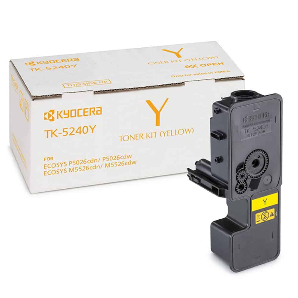 0990379-toner-tk-5240-y-kyocera-yellow ΓΡΑΦΙΤΗΣ TONER TK-5240Y ΚΙΤΡΙΝΟ KYOCERA - Image 1