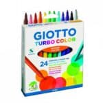 ΜΑΡΚΑΔΟΡΟΙ ΖΩΓΡΑΦΙΚΗΣ ΛΕΠΤΟΙ TURBO COLOR 24 ΤΕΜ. GIOTTO