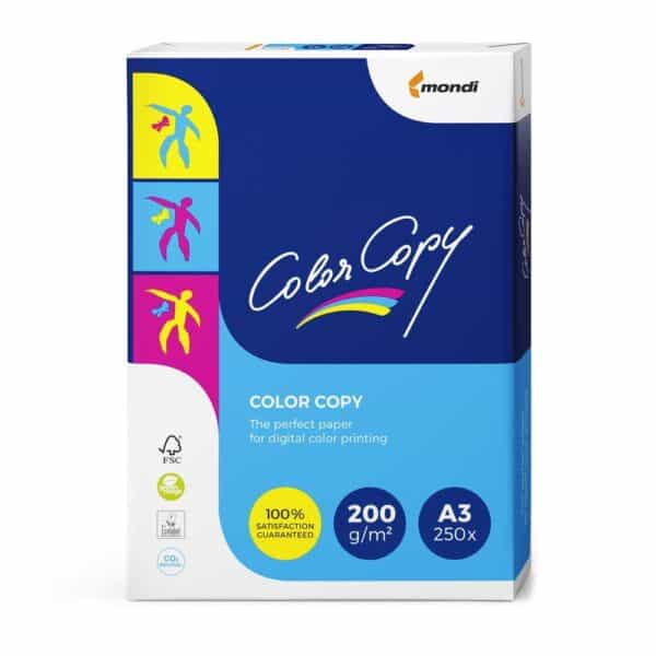 ΧΑΡΤΙ ΞΗΡΟΓΡΑΦΙΚΟ Α3 200gr 250φύλλα COLOR COPY MONDI