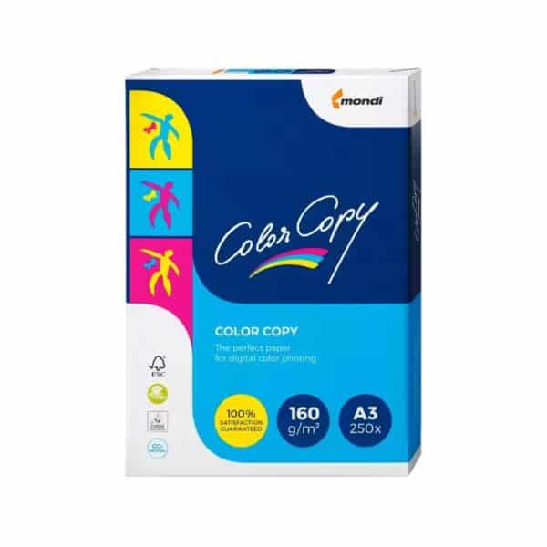 ΧΑΡΤΙ ΞΗΡΟΓΡΑΦΙΚΟ Α3 160gr 250φύλλα COLOR COPY MONDI