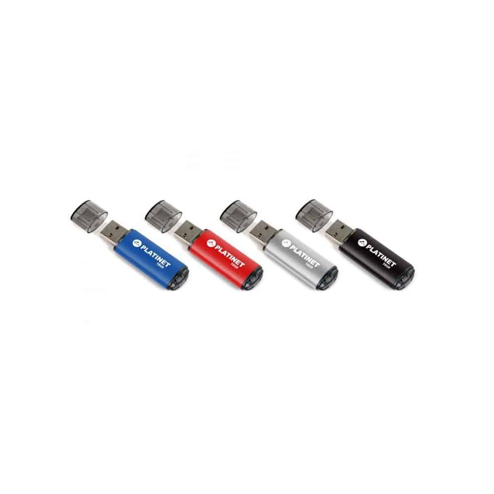 1383361-usb-flash-drive-16gb-platinet ΣΤΙΚΑΚΙ ΜΝΗΜΗΣ 16GB USB 2.0 PLATINET - Image 1