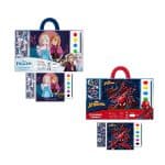 ΣΕΤ ΒΑΛΙΤΣΑΚΙ ΖΩΓΡΑΦΙΚΗΣ ΝΕΡΟΜΠΟΓΙΕΣ ΑΥΤΟΚΟΛΛΗΤΑ ΚΑΙ ΣΕΛΙΔΕΣ ΧΡΩΜΑΤΙΣΜΟΥ