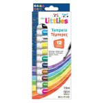 ΤΕΜΠΕΡΕΣ ΣΕΤ 12 ΧΡΩΜΑΤΩΝ 12ML ΣΕ ΧΑΡΤΙΝΟ ΚΟΥΤΙ THE LITTLIES