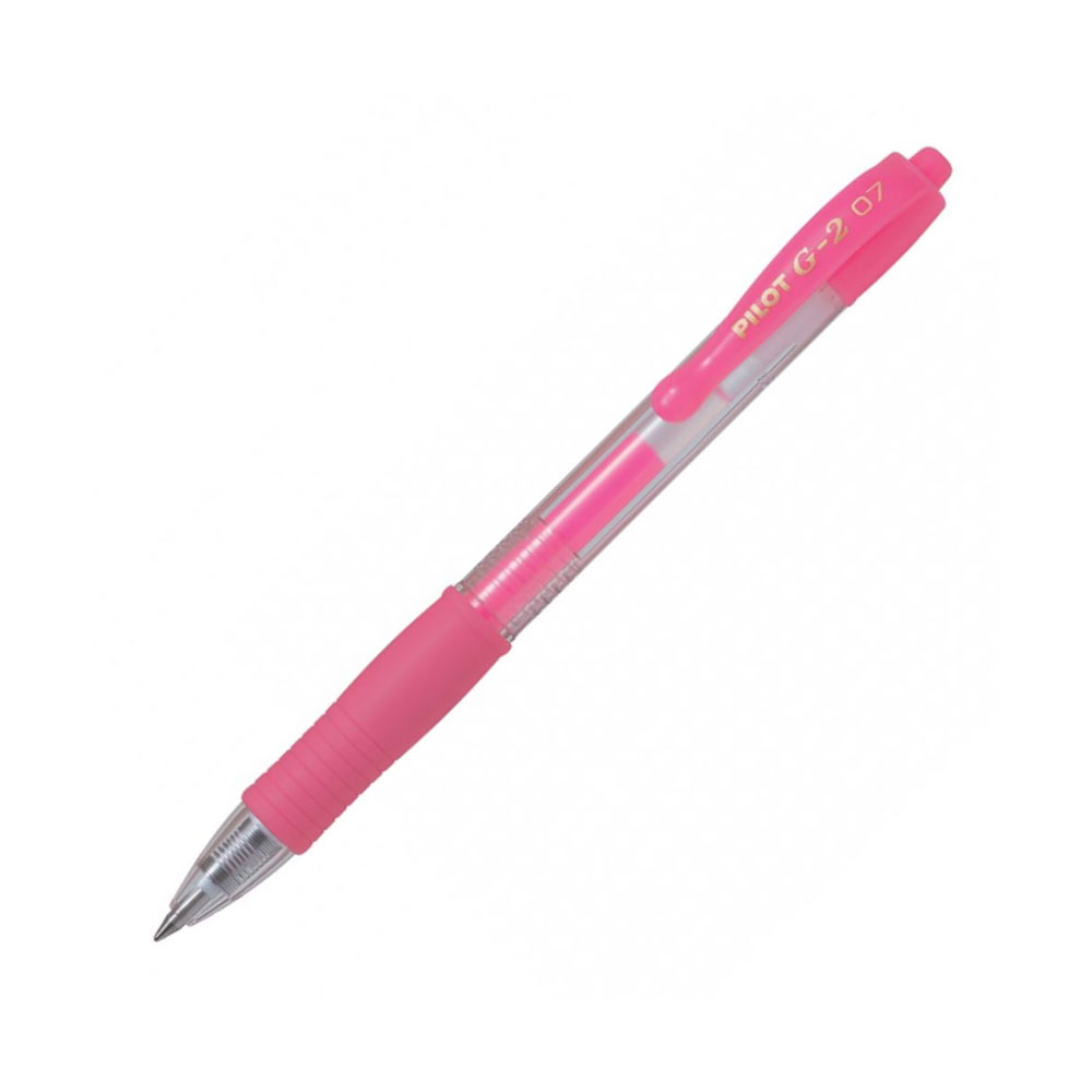 3842563-stilo-markadoros-g2-07-neon-roz-pilot ΣΤΥΛΟ ΣΕ ΧΡΩΜΑΤΑ ΝΕΟΝ ΡΟΖ 0.7MM G-2 PILOT - Image 1