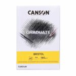 ΜΠΛΟΚ GRADUATE BRISTOL 180GR A4 20φ CANSON
