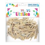 ΣΕΤ ΜΑΝΤΑΛΑΚΙΑ ΞΥΛΙΝΑ ΧΕΙΡΟΤΕΧΝΙΑΣ 25mm 45ΤΜΧ THE LITTLIES