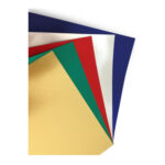 ΧΑΡΤΟΝΙ ΜΕΤΑΛΛΙΖΕ ΔΙΠΛΗΣ ΟΨΕΩΣ 50X70CM ΑΣΗΜΙ 250GR THE LITTLIES