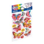 ΑΥΤΟΚΟΛΛΗΤΑ ΧΕΙΡΟΤΕΧΝΙΑΣ 3D ΤΡΙΣΔΙΑΣΤΑΤΑ ΠΕΤΑΛΟΥΔΕΣ FIORELLO