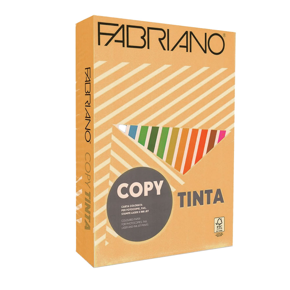 egchromo-charti-fototypikou-copy-tinta-a4-80gr-apricot-somon-500-fylla-fabriano ΕΓΧΡΩΜΟ ΧΑΡΤΙ ΦΩΤΟΤΥΠΙΚΟΥ COPY TINTA A4 80GR APRICOT (ΣΟΜΟΝ) 500 ΦΥΛΛΑ FABRIANO - Image 1