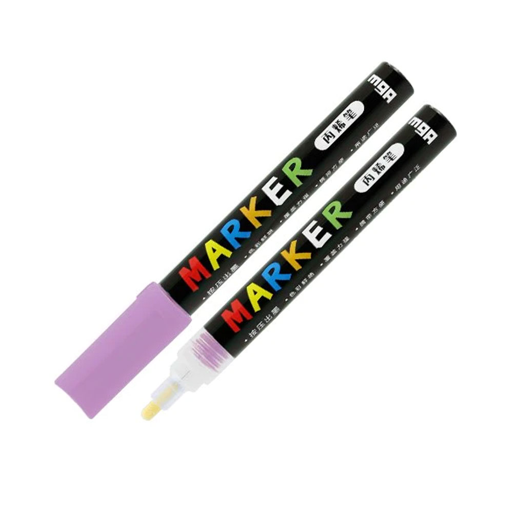 3869381-markadoros-akrylikos-typou-posca-light-purple-s801-mg ΜΑΡΚΑΔΟΡΟΣ ΑΚΡΥΛΙΚΟΣ ΤΥΠΟΥ POSCA LIGHT PURPLE S801 M&G - Image 1