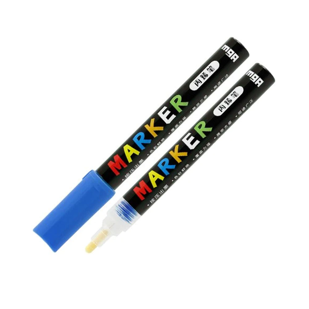 3869507-markadoros-akrylikos-typou-posca-blue-s600-mg ΜΑΡΚΑΔΟΡΟΣ ΑΚΡΥΛΙΚΟΣ ΤΥΠΟΥ POSCA BLUE S600 M&G - Image 1