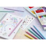 ΞΥΛΟΧΡΩΜΑΤΑ ΠΑΣΤΕΛ ΣΕΤ 13 ΧΡΩΜΑΤΩΝ GRIP SPARKLE FABER CASTELL - Image 4