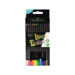 ΞΥΛΟΧΡΩΜΑΤΑ ΠΑΣΤΕΛ ΣΕΤ 12 ΧΡΩΜΑΤΩΝ BLACK EDITION FABER CASTELL