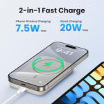 POWER BANK MAGSAFE 10000mAh 20W ΜΑΥΡΟ PB561 UGREEN - Image 9