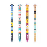 ΣΤΥΛΟ GEL ΠΟΥ ΣΒΗΝΕΙ HAPPY COLOR - AFRICAN BOHO ΣΕ ΔΙΑΦΟΡΑ ΣΧΕΔΙΑ 0,5mm ΜΠΛΕ HA 4120 02AF-3 M&G