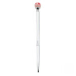 ΜΕΤΑΛΛΙΚΟ ΣΤΥΛΟ ΓΥΑΛΙΝΗ ΜΠΑΛΑ ΜΕ ΑΠΟΞΗΡΑΜΕΝΑ ΛΟΥΛΟΥΔΙΑ 0582321 TESORO