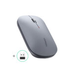 ΠΟΝΤΙΚΙ ΑΣΥΡΜΑΤΟ SLIM DESIGN LIGHT GREY MU001 90373 ΓΚΡΙ UGREEN - Image 2