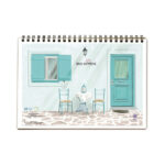 ΜΠΛΟΚ ΑΚΟΥΑΡΕΛΑΣ Νο4 ΜΕ ΣΧΕΔΙΟ ANG PAPER