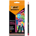 ΞΥΛΟΧΡΩΜΑΤΑ ΣΕΤ 12 ΧΡΩΜΑΤΩΝ INTENSITY BIC