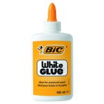 ΥΓΡΗ ΚΟΛΛΑ WHITE GLUE ΓΙΑ ΧΑΡΤΙ & ΞΥΛΟ 118ml (9192583) BIC